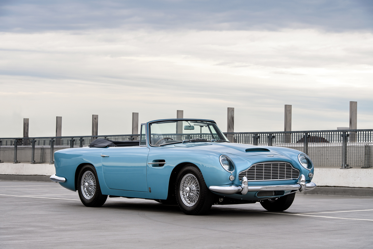 1963 Aston Martin DB5 Convertible offered at RM Sotheby’s Monterey live auction 2019